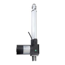 전동 실린더 리니어모터 12v 24v 소형 텔레스코픽 저소음 액츄에이터, 셔틀컨트롤러+전원공급장치+브래킷2모터제외12VDC