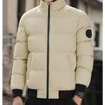 남자 겨울 데일리 투웨이 가벼운 경량 숏 패딩 아우터 점퍼