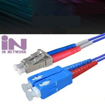 광케이블 OM4 LC-SC-멀티모드 2C 3M, 상세내용표시