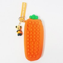 OR 푸쉬팝 당근필통 학용품 파우치 입학선물 신학기