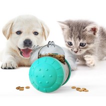 말썽쟁이여름 데굴데굴 오뚜기 강아지 고양이 애견 대형견 반려견 개 애완견 펫 장난감 혼자있을때 간식장난감 펫토이 놀이기구, 블랙