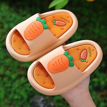 어린이 슬리퍼 여름 소녀 홈 비 슬립 욕실 목욕 과일 딸기 귀여운 아기 샌들과
