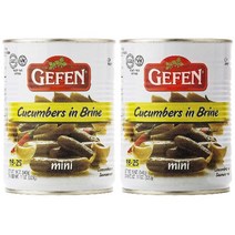 Gefen 게펜 미니 오이 소금물 절임 19oz, 기본