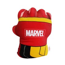 마블 주먹 장갑 인형 아이언맨 기본 오른손용, 30cm, 레드 외