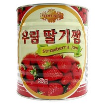 푸드올마켓_ 우림 딸기쨈 3kg