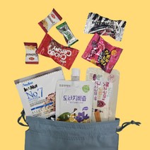 골프 라운딩 간식 답례품 등산 그늘집, 옐로우