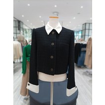 코인코즈 카라 탈착 트위드자켓 DW3SJ106