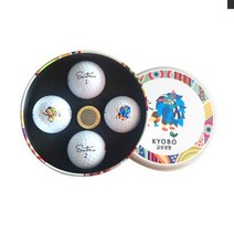 세인트나인 X 4구 TIN-111 골프공, 상세설명 참조, 컬러_은장