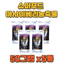 성분무조종 청정지역 아사이베리 농축 파우더 5통