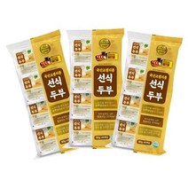내먹 선식두부 1세트[4개입(80gx2컵)] (총640g) 국산 고랭지콩 100% NON-GMO 두부, 160g, 12개