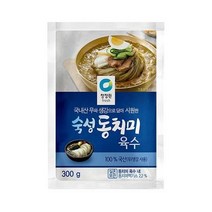 청정원 별미 청정원 동치미 육수 300g 자취 혼밥 식사 간식 체중조절 도시락, 30개