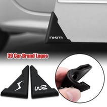 문콕방지가드 자동차 도어 범퍼가드 스티커 렉서스 FSport CT200h 용 실리콘 코너 커버 충돌 방지 프로텍터 스타일링 NX300H ES GS LC RC GC rx용 2 개, For Volvo