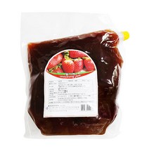 부국 국내산 딸기쨈 3KG (파우치) 카페 와플시럽