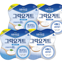 매일바이오 그릭요거트 무가당 플레인 80g 8개 달콤한 플레인 80g 8개 총 16개, 무가당플레인 80g 8개 달콤한플레인 80g 8개