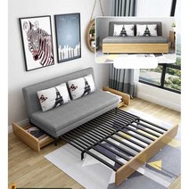 접이식 침대의 소파 공간활용침대 소파베드 1인 2인, 1.5m (스폰지 9cm)