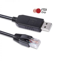 SRNE 태양광 충전기 인버터용 직렬 통신 케이블 FTDI FT232RL USB RS485-RJ45 8P8C, 5M_Black