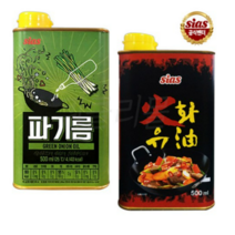 [퀴클리몰] 시아스 파기름 500ml + 화유 불맛기름 500ml, 9세트
