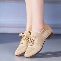 SHENGBO여성 댄스화 날염직포 소프트 컴포트 네 컬러+QDR124, 255, 카멜