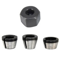 너트 조각 트리밍 기계와 6mm 6.35mm 8mm 콜릿 척 어댑터 전기 라우터 고정밀 비트, [03] 미국, [02] 8mm