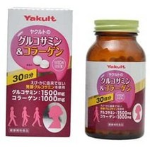 일본직구 야쿠르트 식품 글루코사민 콜라겐 300정×3개, 수량, 상세참조