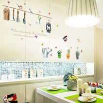 미래몰 화분 포인트스티커, 라-068 그림화분