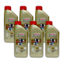캐스트롤 엣지 5w40 엔진오일 6개 가솔린 lpg 디젤 자동차 합성 엔진오일 합성유, 캐스트롤엣지 티타늄 5W-40 - 1Lx6개