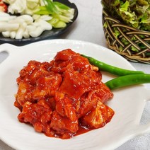 천지푸드 춘천 닭갈비 100% 닭다리살 1kg, 1팩