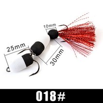 낚시도구 민물찌 낚시추 실크실 1PC MANDULA Fishing Lure Swimbait 10 Colors Bass Insect bait Soft Pesca Wobbler Too, [18] 018