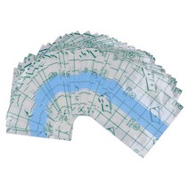 핸드자키 수동자키 전동자키 메이크업 핸드 팔레트 PU 필름 투 방수 자체 접착 스티커 100 개, 한개옵션0