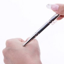 스테인레스 스틸 지압 트리거 포인트 바 마사지 펜 편안한 도구 경락 치료 얼굴 바디 발 건강 관리, 없음