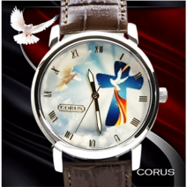 CORUS시계 기독교이미지 기독교이미지시계 패션시계 이미지시계 CR-401 CR-402 CR-403