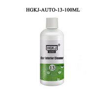 차량 실내 세차 클리너 자동차 인테리어 클리너 HGKJ-13 가죽 시트 플라스틱 디테일링 폼 고농축 워시 액세서리, 03 100Ml