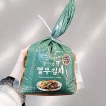 피코크 조선호텔특제육수 열무김치 1.5kg x 1개, 상세페이지 참조3, 아이스박스포장