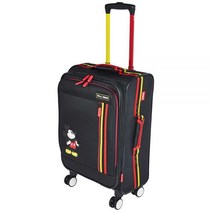 American Tourister 디즈니 스피너 휠이 있는 소프트사이드 캐리어 미키 마우스 팬츠 53.3cm(21인치) 미키 마우스 낙서기 멀티페이스 디즈니 스피너 휠이 있