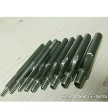 원형펀치/아일렛공구/타공펀치/1.5mm~8mm, 1.5mm