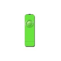 노래 뮤직 음악 MP3 플레이어 mini usb 인라인 카드 mp3 u 디스크 mp3 reproductor 무손실 사운드 미디어 mp3 지원 micro tf 카드, 초록