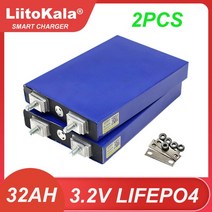 12V 배터리 LiitoKala 리튬 철 인산염 팩 32V 32Ah Lifepo4 4S 128V 30Ah 3C 5C 태양광 오토바이 전기차, 2PCS 32V 32Ah