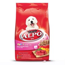 [천삼백케이] [머니볼트레이딩] 강아지사료 알포 1세이하 강아지용 1.3kg(소고기야채), 단품