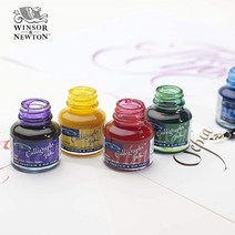 윈저앤뉴튼 캘리그라피 잉크 30ml, 203 Crimson