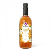 포모나 카라멜 시럽 1000ml (증정품 : 범용 시럽펌프 3.5ml 1개), 범용 시럽펌프 3.5ml 1개