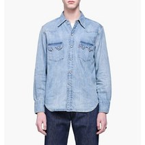 새상품 리바이스 빈티지 1955 톱니 웨스턴 데님 셔츠 LVC 072050038