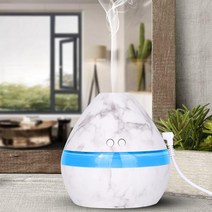 꽃병 우드 가습기 미니 디퓨저 가열식 필터없는 인테리어 LED 다이소 차량용 노필터 빗소리 난방텐트 청소쉬운 코스트코 굴뚝 기화식 생수통 용암 샤오미, U_물방울대리석블랙패턴