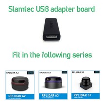 라이다 센서 원래 공장 SLAMTEC Lidar RPLIDAR A2 어댑터 보드, 한개옵션0