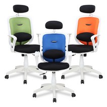 편한 자취방 학생용 고시원 책상 컴퓨터 의자, 레드, 1개