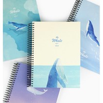 고래디자인 무지150매 낙서 연습장 랜덤1p 배달장부