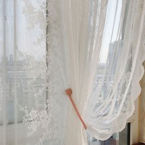 냉장고 커튼 반커튼 세탁실 선반 가리개 중문 다용도실 수납장 공간 분리 유럽 ​​화이트