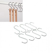 S자고리 에스고리 걸이 후크 주방 정육점 열쇠 마스크 다용도 걸이, 에스고리202 중