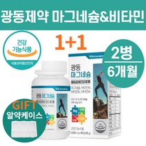 마그비 마그네슘 비타민B 마그네슘위드비타민B6 마그네슘B1 B2 B6, 마그네슘비타민b1비타민b2비타민b6 (90정)X2병