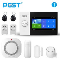 무선초인종 무선차임벨 도어벨 PGST 투야 무선 와이파이 도난 경보 GSM 홈 모션 감지 센서 앱 알렉사 지원, 51.T. - AU 플러그