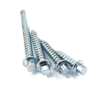 [유진코] 삼각피스 알루미늄 창호 샤시 쇼파 에어컨 실외기 삼각머리나사 4.5x70mm 1봉(100개), 100개